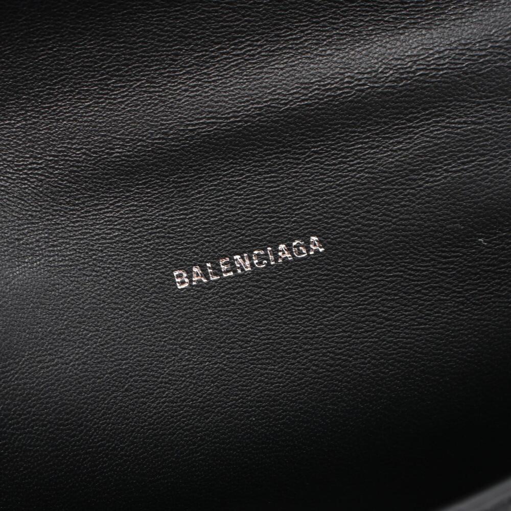 Balenciaga HOURGLASS XS Handbag Leather Black - Picture 4 of 4